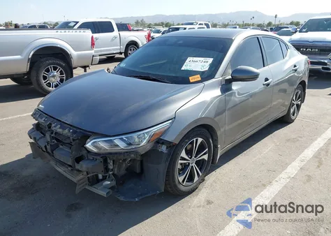2020 Nissan Sentra Sv Xtronic Cvt from USA, damaged, VIN 3N1AB8CV9LY218679